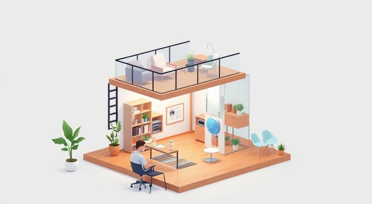 ТОП-10 идей планировки micro-loft 2,4×7 м