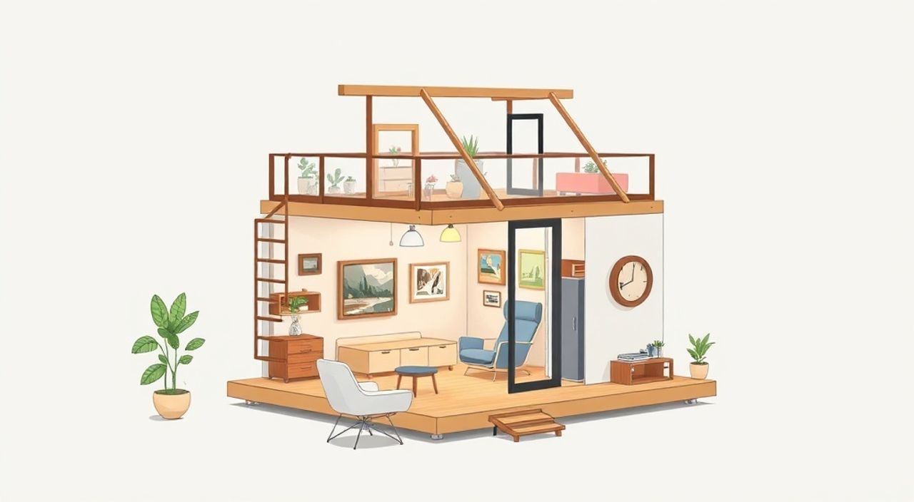 ТОП-10 идей планировки micro-loft 3×8 м