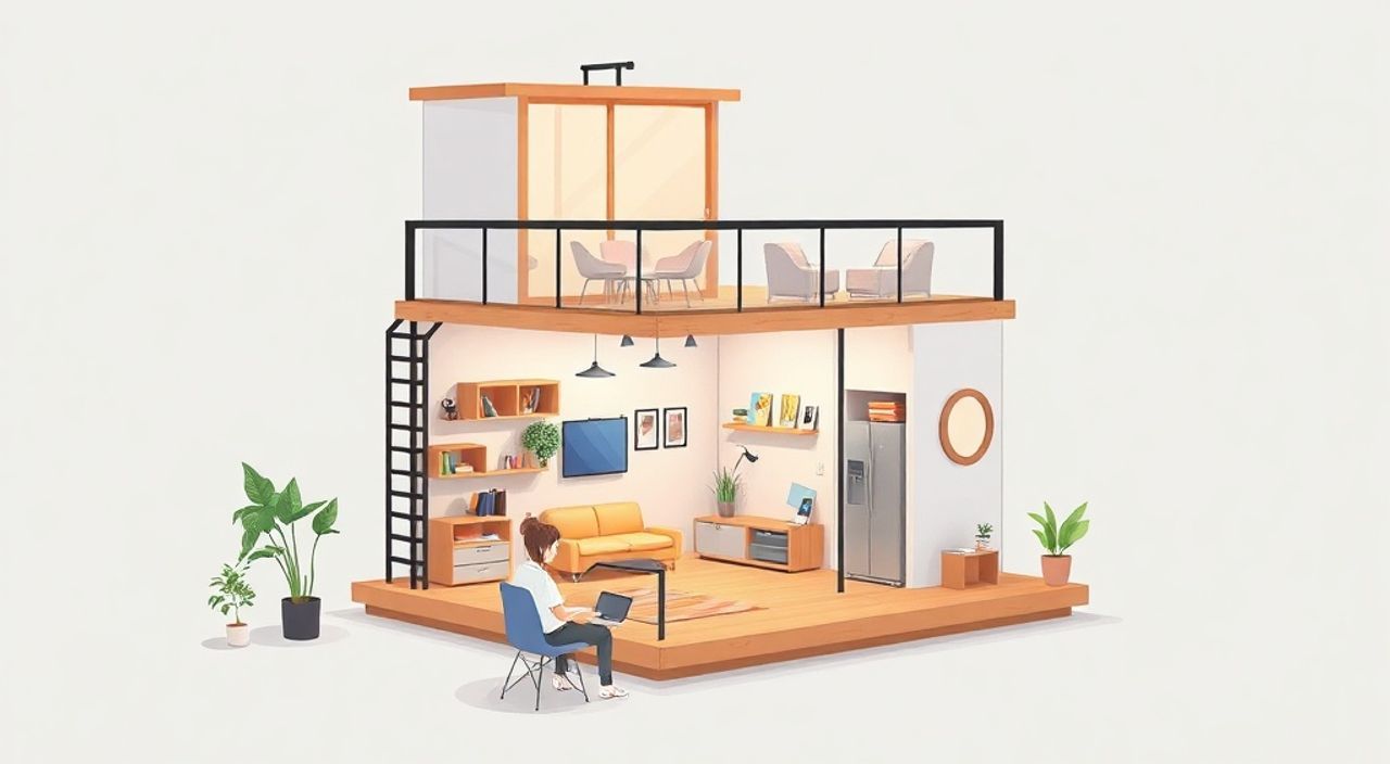 ТОП-10 идей планировки micro-loft 3×9 м