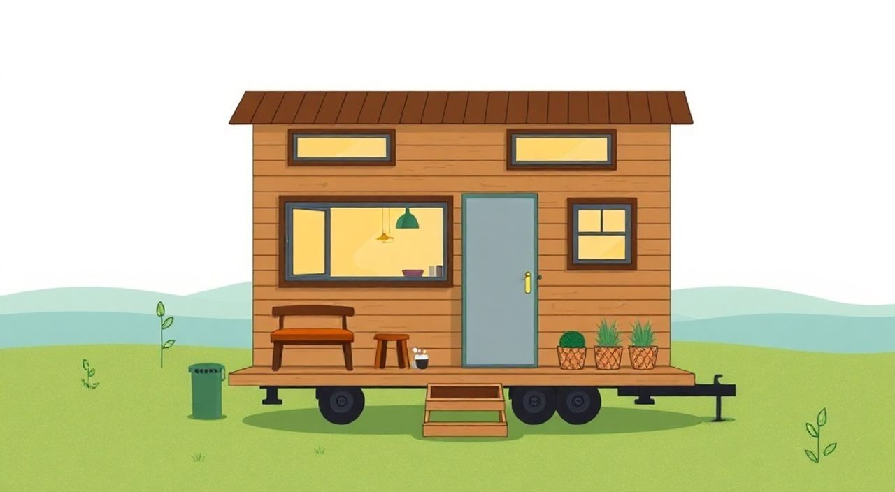 ТОП-10 идей планировки off-grid tiny-house 2×4 м