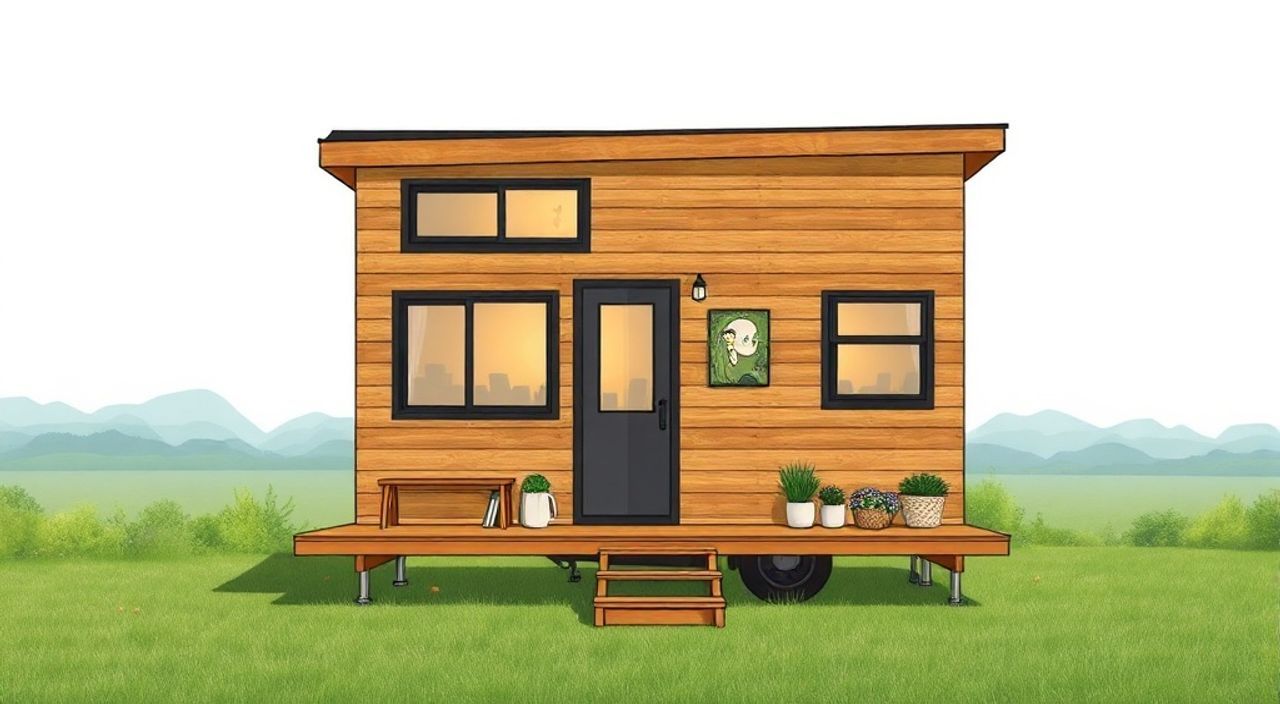 ТОП-10 идей планировки off-grid tiny-house 3,5×10 м