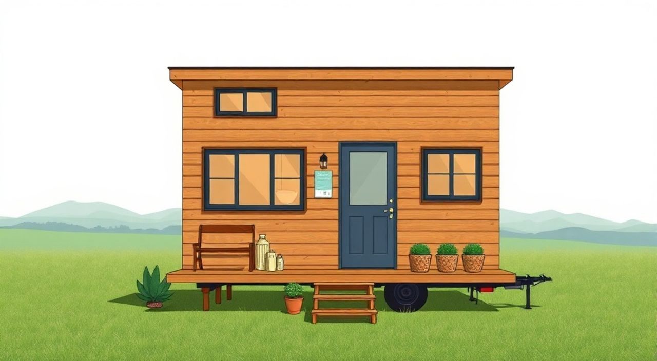 ТОП-10 идей планировки off-grid tiny-house 3×8 м