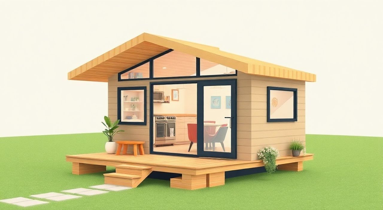 ТОП-10 идей планировки pod-house 3×8 м
