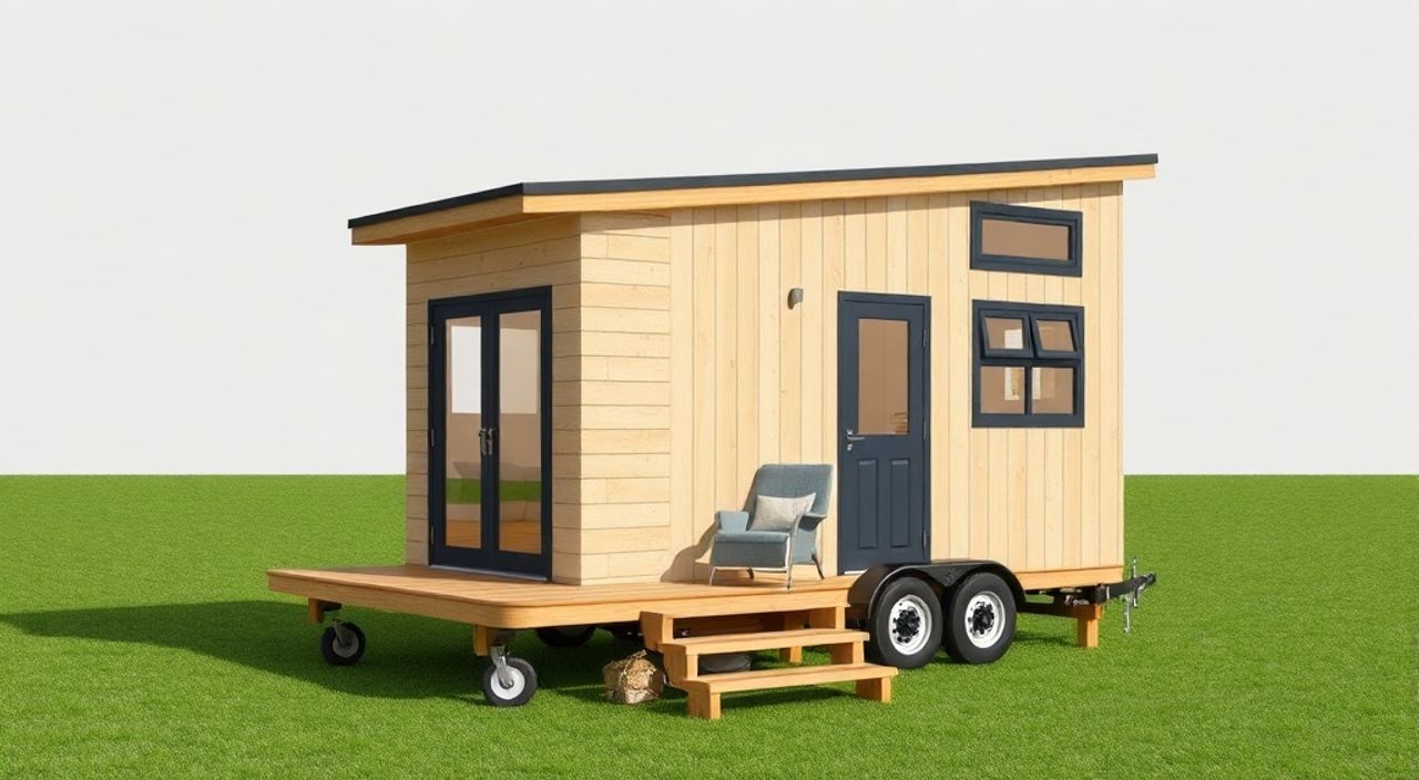 ТОП-10 идей планировки складной tiny‑house 3,5×10 м