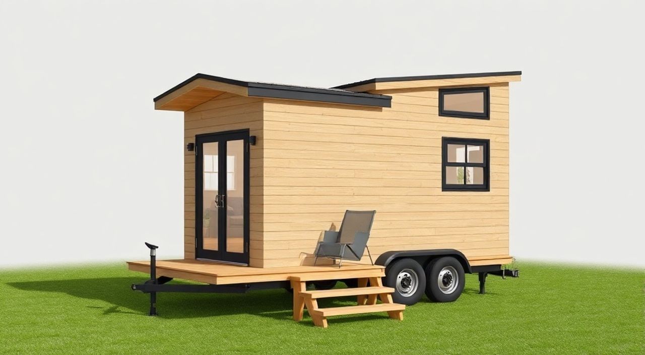ТОП-10 идей планировки складной tiny‑house 3×8 м
