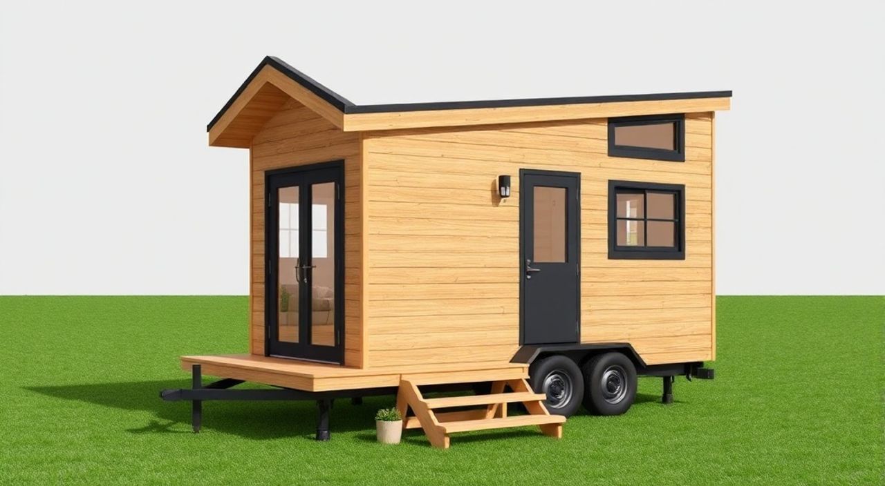 ТОП-10 идей планировки складной tiny‑house 3×9 м