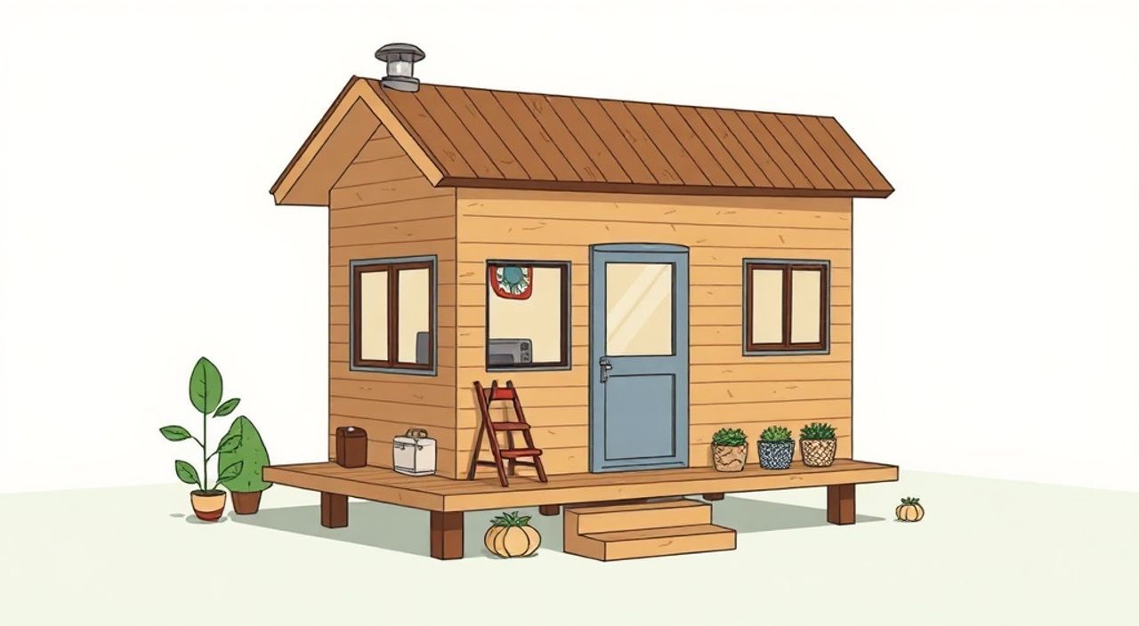ТОП-10 идей планировки tiny-house 2×4 м