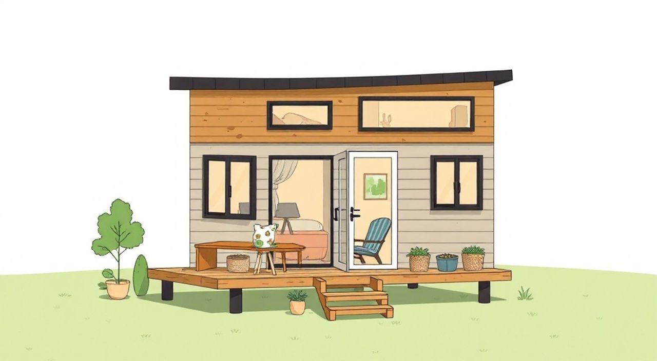 ТОП-10 идей планировки tiny-house 2,4×7 м