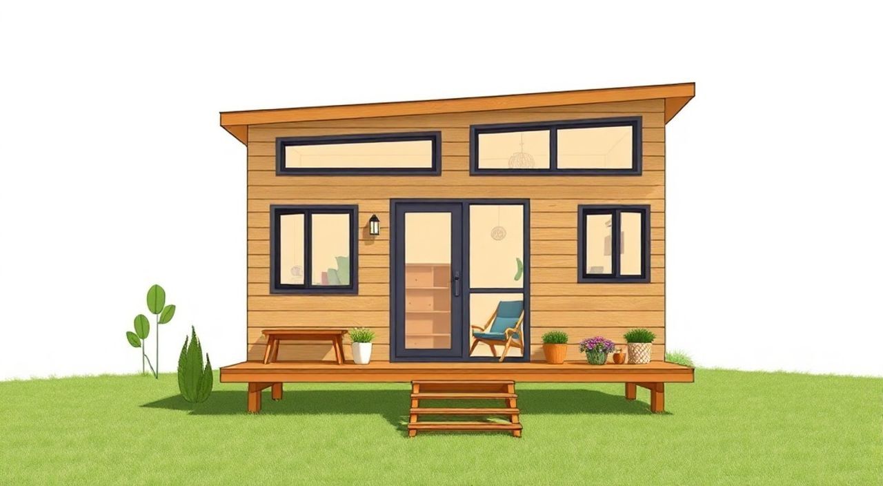 ТОП-10 идей планировки tiny-house 3,5×10 м
