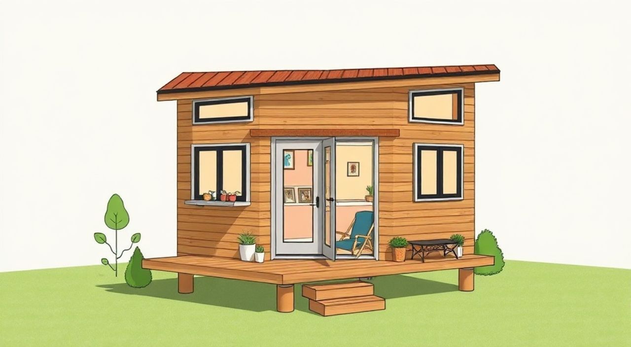 ТОП-10 идей планировки tiny-house 3×9 м