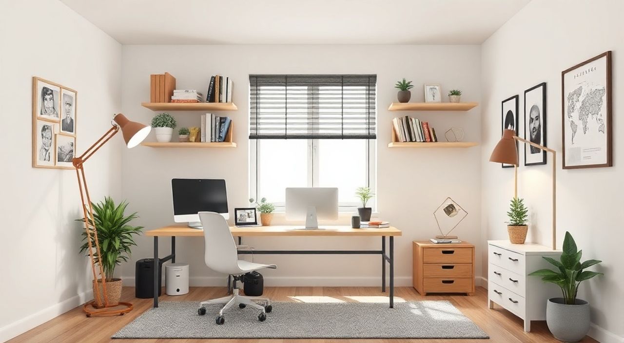 Топ-10 идей складного стенда‑office для студии 18 м²