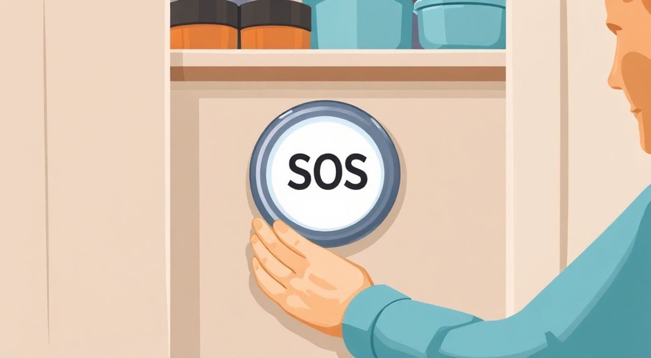 ТОП-10 ошибок при установке кнопка SOS в кладовой