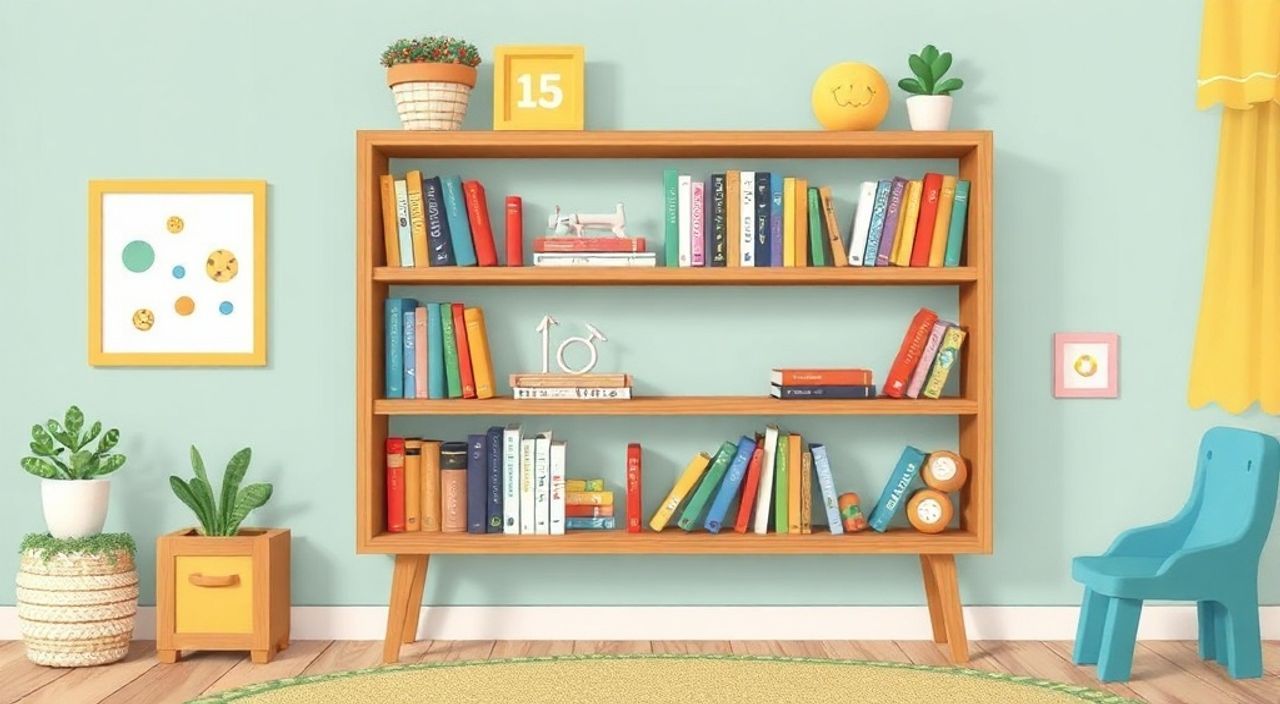 ТОП-10 способов закрепить книжного шкафа в игровой зоны