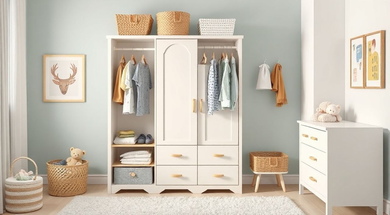 ТОП-10 способов закрепить шкафа‑купе в детской