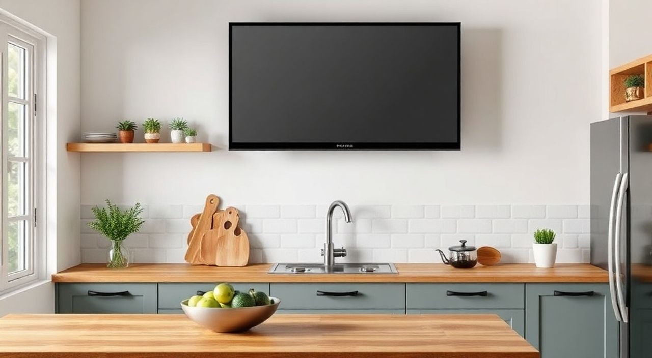 ТОП-10 способов закрепить TV‑панели в кухни