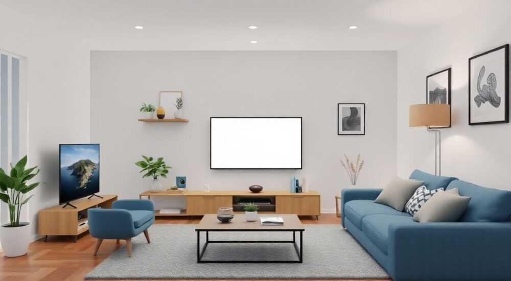 ТОП-10 сценариев «Работа» для гостиной через Samsung SmartThings