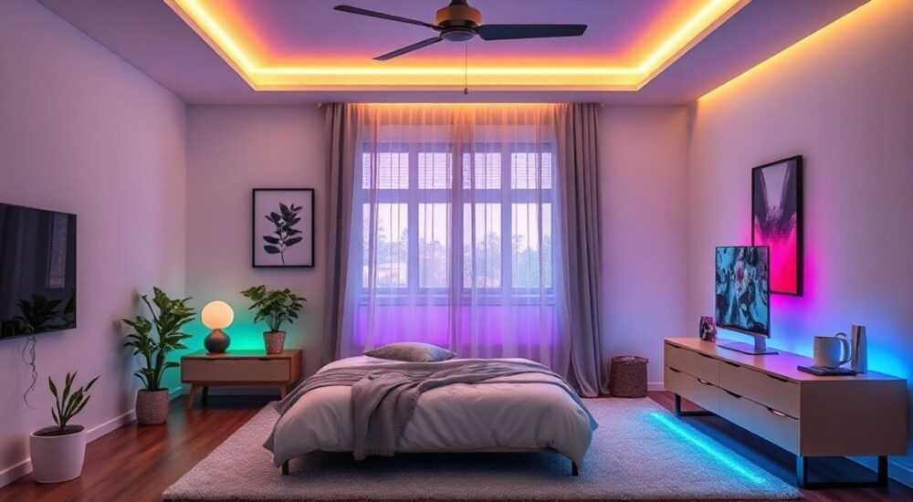 ТОП-10 устройств: RGB‑ленты для мастер-спальни 2025