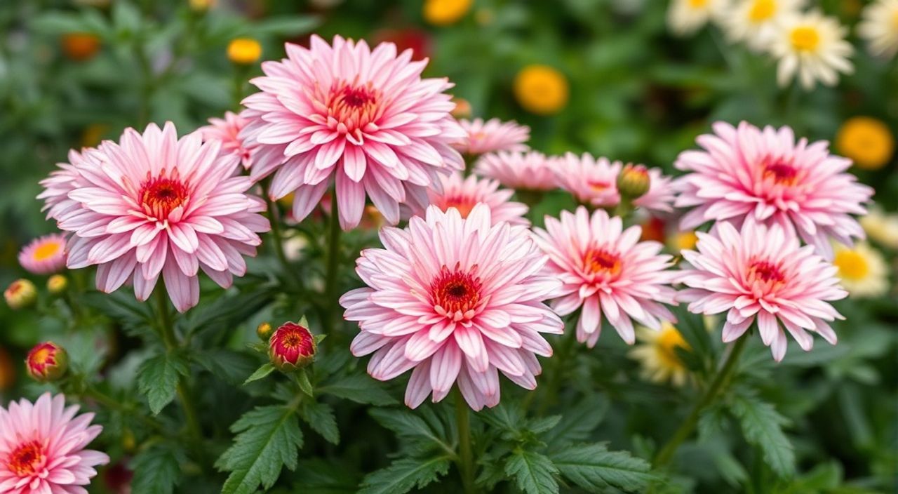 ТОП-15 хризантем многолетних для рабатки