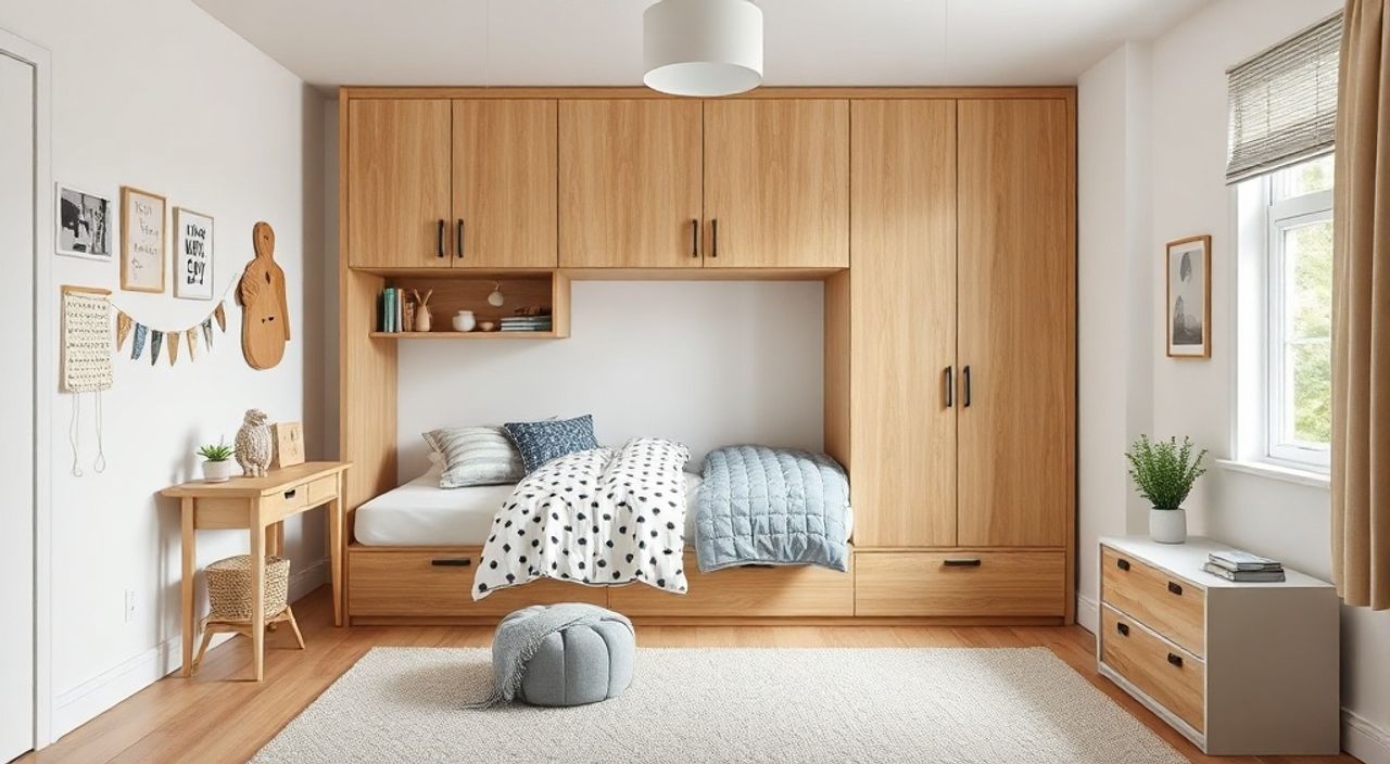 Топ-15 идей кровати murphy для детской 10 м²