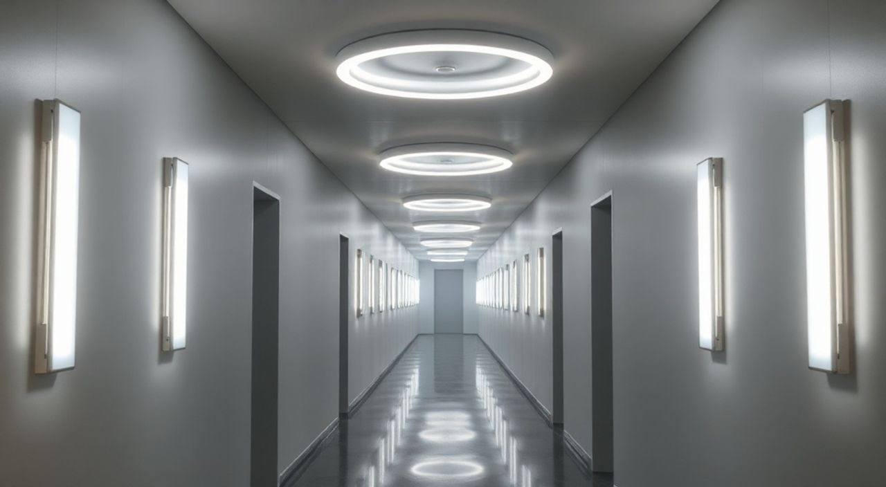 ТОП-15 идей LED‑подсветку в стиле футуризм для прихожей 1,4 м