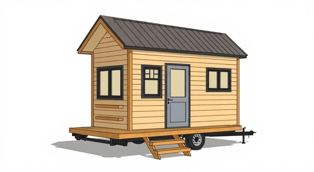 ТОП-15 идей планировки A-frame мини-дом 2×4 м