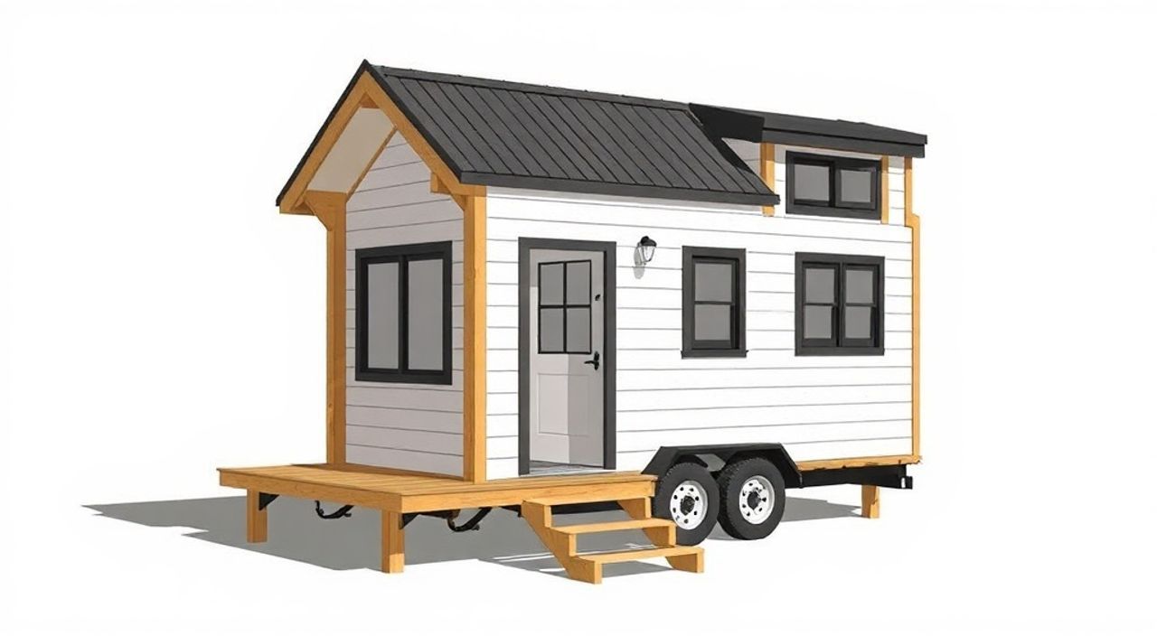 ТОП-15 идей планировки A-frame мини-дом 3,5×10 м