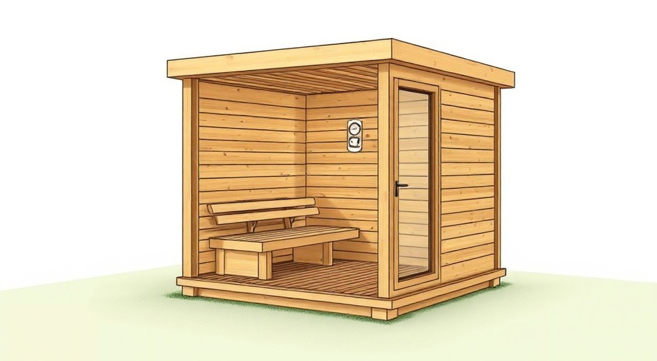 ТОП-15 идей планировки баня-tiny 2,4×7 м