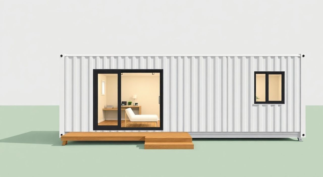ТОП-15 идей планировки дом-контейнер 40ft 2,4×7 м