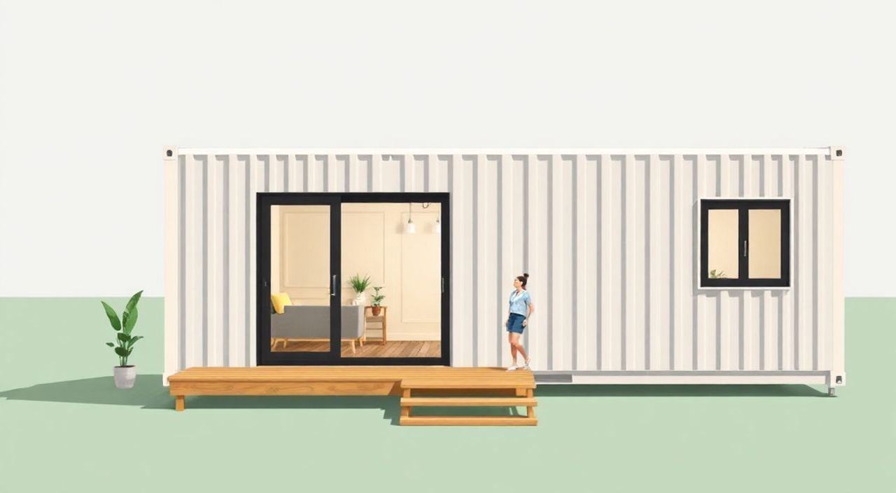 ТОП-15 идей планировки дом-контейнер 40ft 2,5×6 м