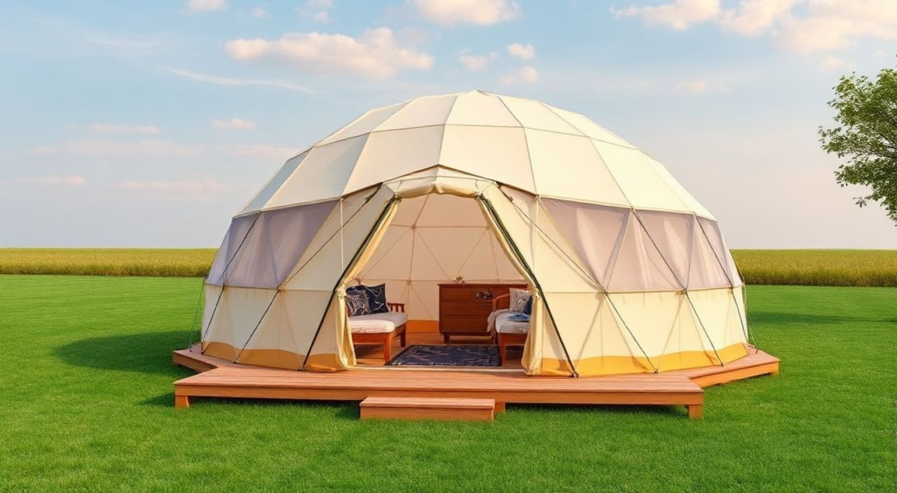 ТОП-15 идей планировки Glamping dome 2,5×6 м