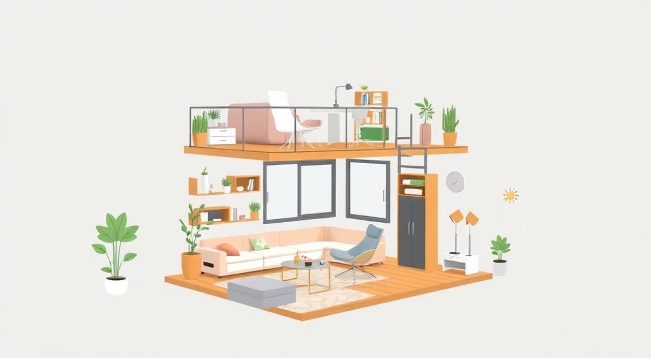 ТОП-15 идей планировки micro-loft 3×9 м