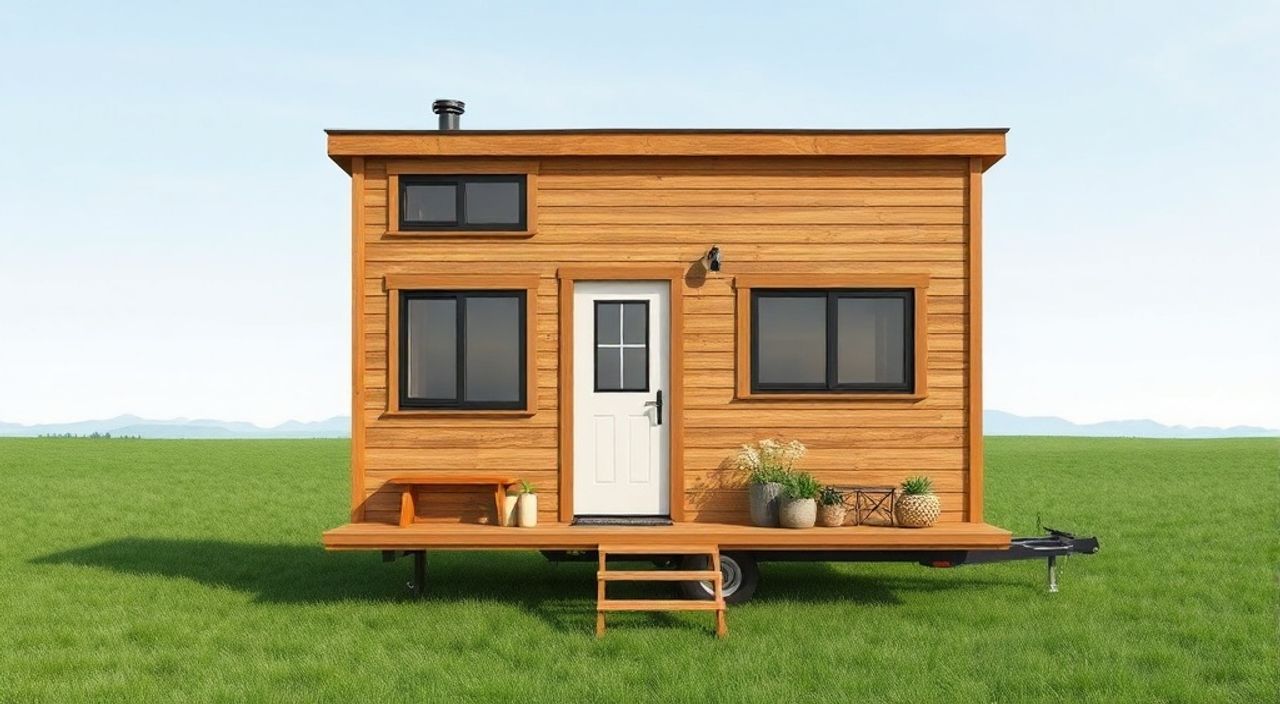 ТОП-15 идей планировки off-grid tiny-house 2,4×7 м