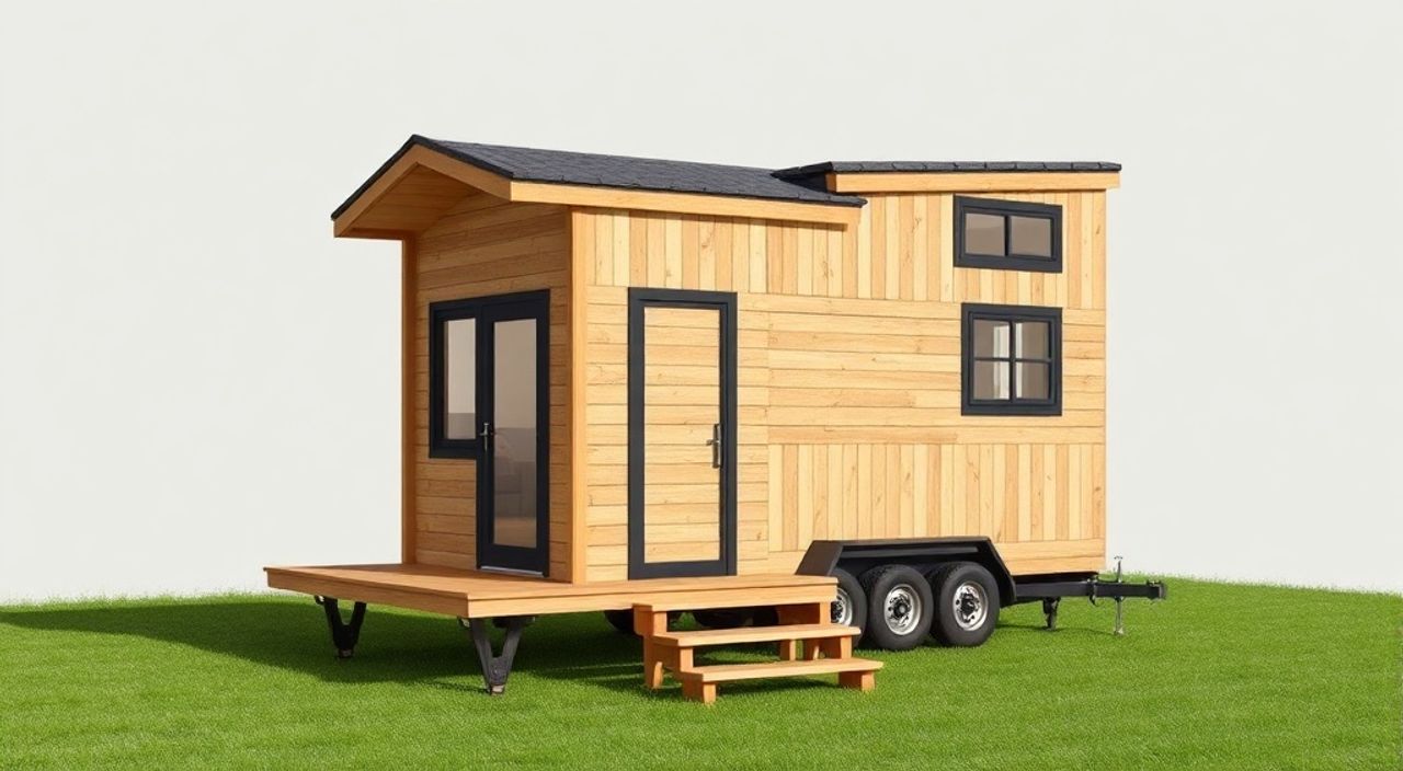 ТОП-15 идей планировки складной tiny‑house 2,4×7 м