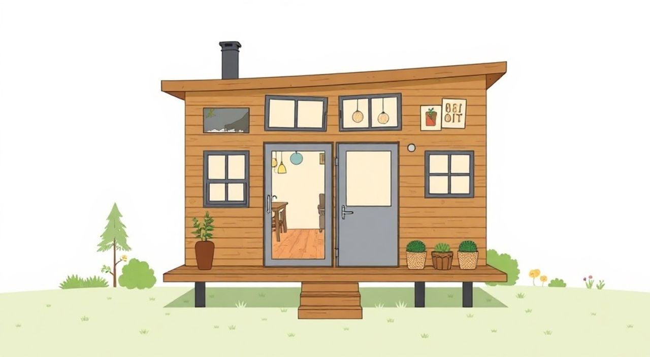 ТОП-15 идей планировки tiny-house 2,5×6 м