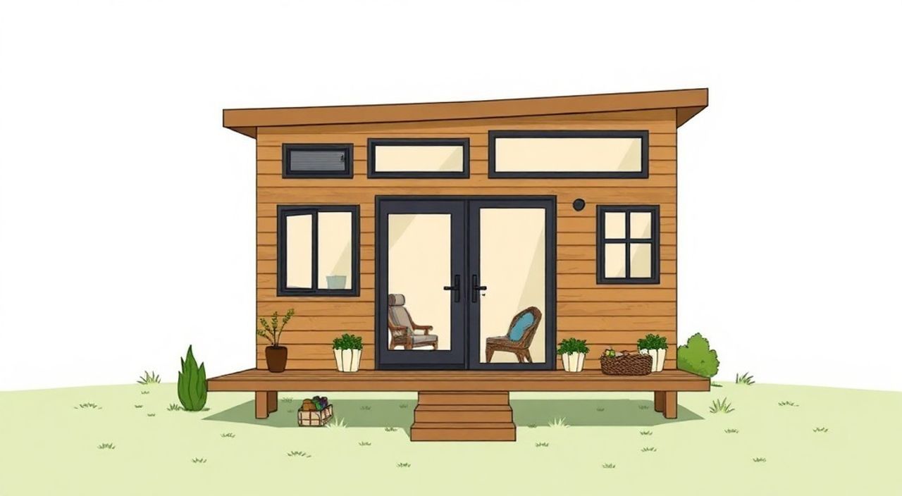ТОП-15 идей планировки tiny-house 3×9 м