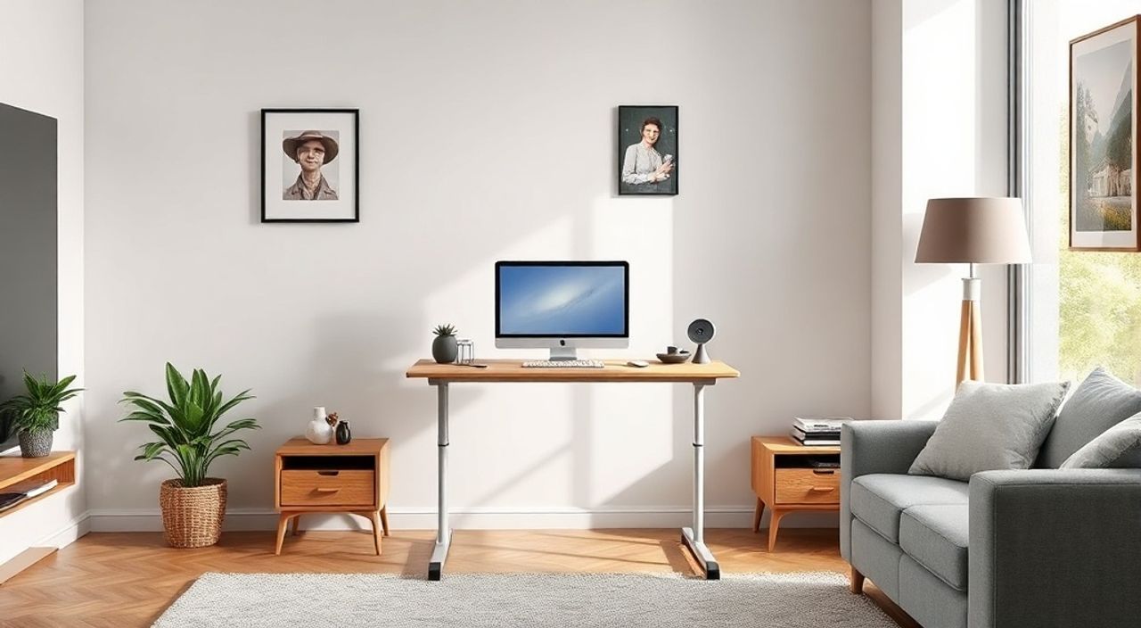 Топ-15 идей складного стенда‑office для гостиной 13 м²