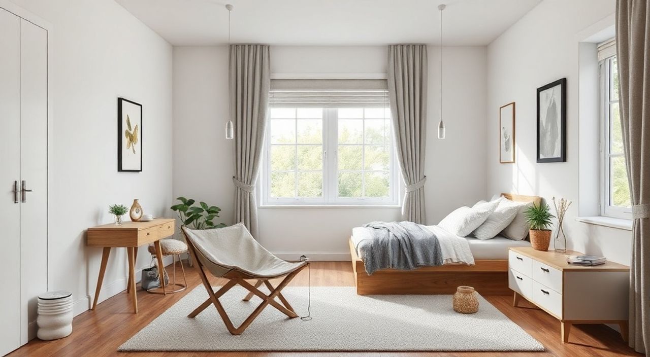 Топ-15 идей складного стула slim для спальни 10 м²