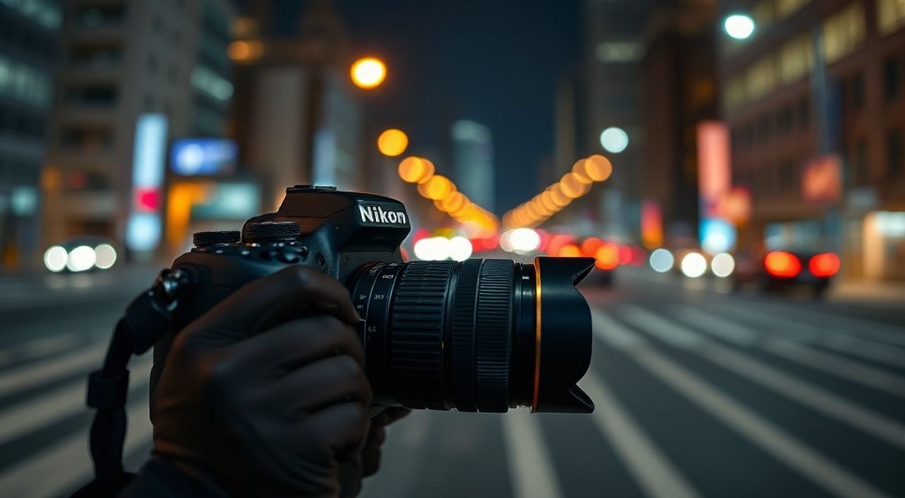 Топ-15 ошибок при съёмке городских огней на nikon z6 ii