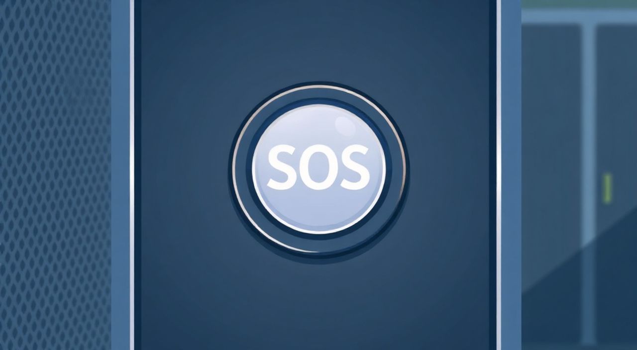 ТОП-15 ошибок при установке кнопка SOS в серверной
