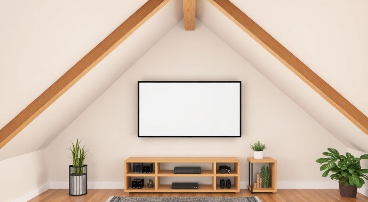 ТОП-15 способов закрепить TV‑панели в мансарды
