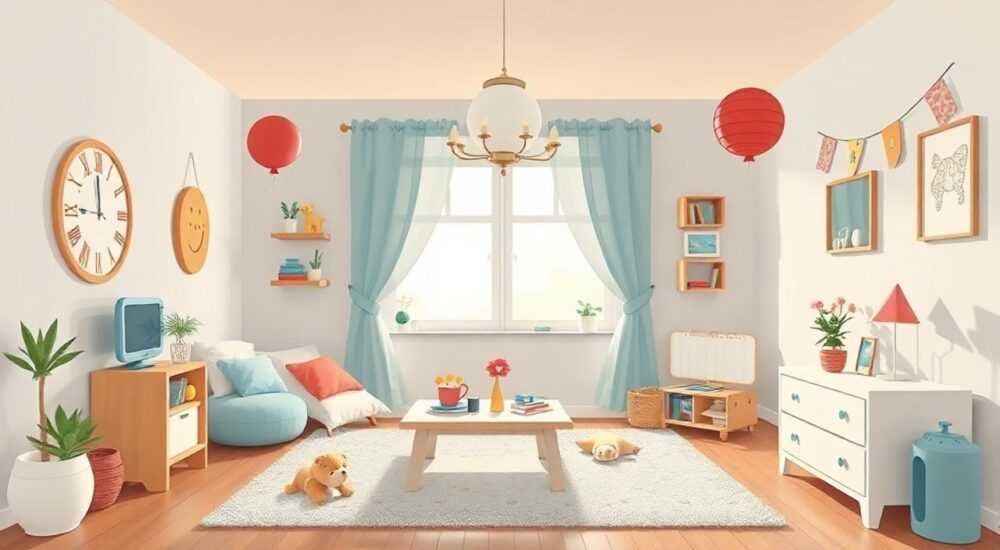 ТОП-15 сценариев «Party Time» для детской комнаты через Yandex Smart Home