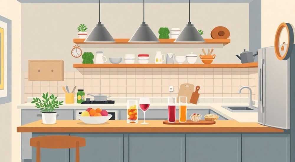 ТОП-15 сценариев «Party Time» для кухни через Samsung SmartThings
