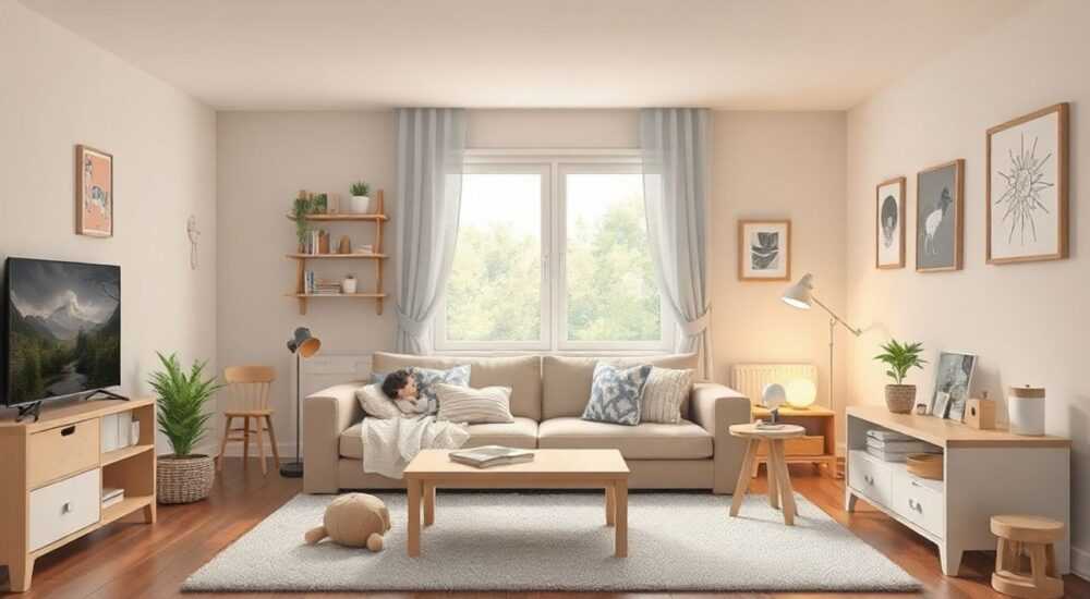 ТОП-20 сценариев «Дети спят» для гостиной через Yandex Smart Home