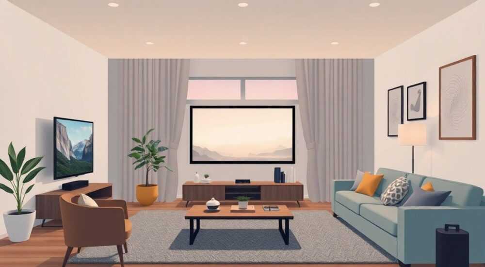 ТОП-20 сценариев «Кино» для гостиной через Apple Home