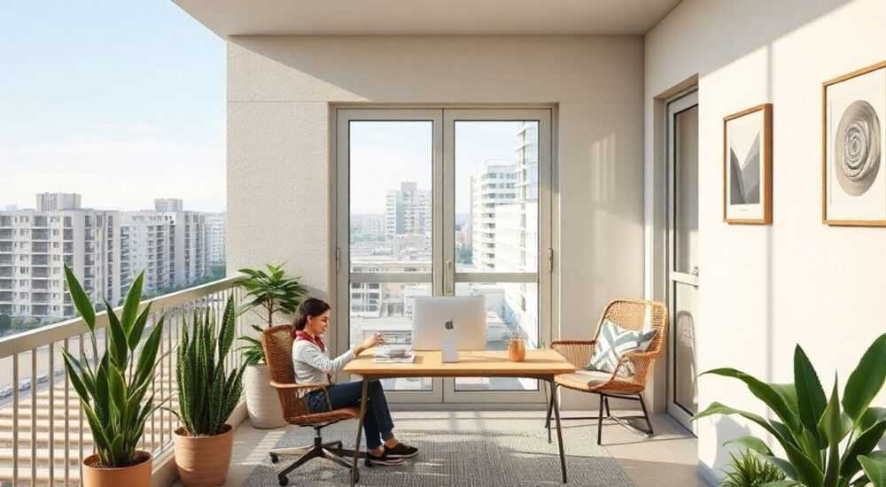 ТОП-20 сценариев «Работа» для лоджии-офиса через Apple Home