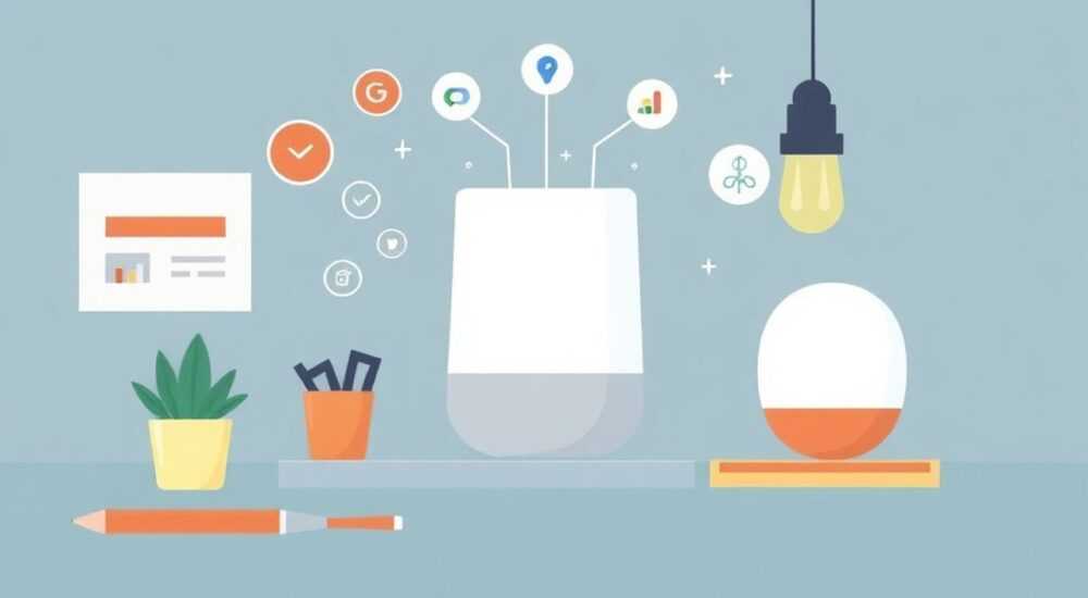 ТОП-20: сценарии «Работа» на базе Google Home и Matter