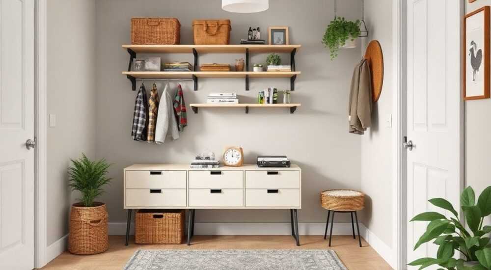 ТОП-4 идей хранения для коридора 2026