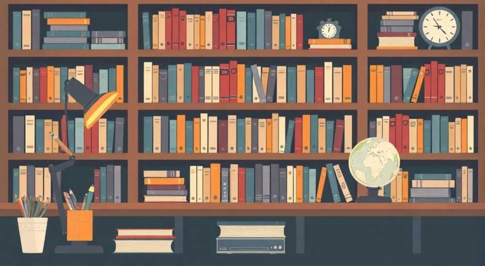 ТОП-4 must‑have предметов для книжной полки