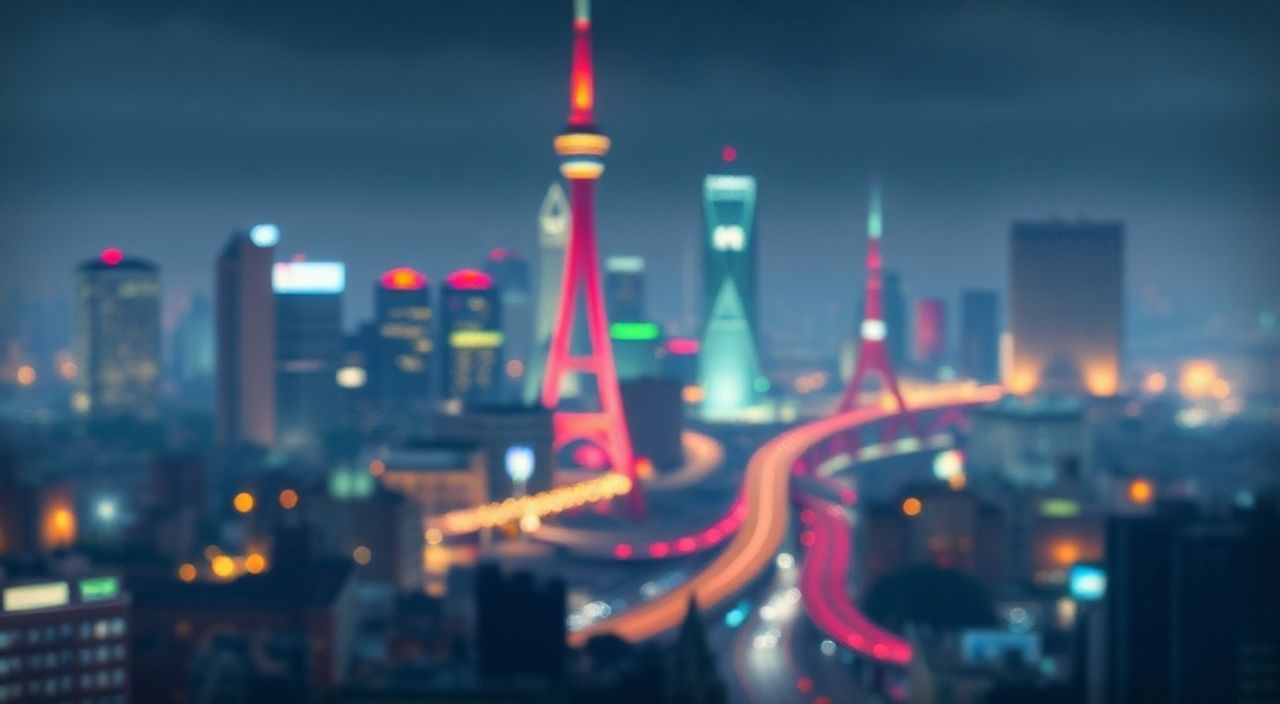 Топ-5 фишек photoshop для городских огней