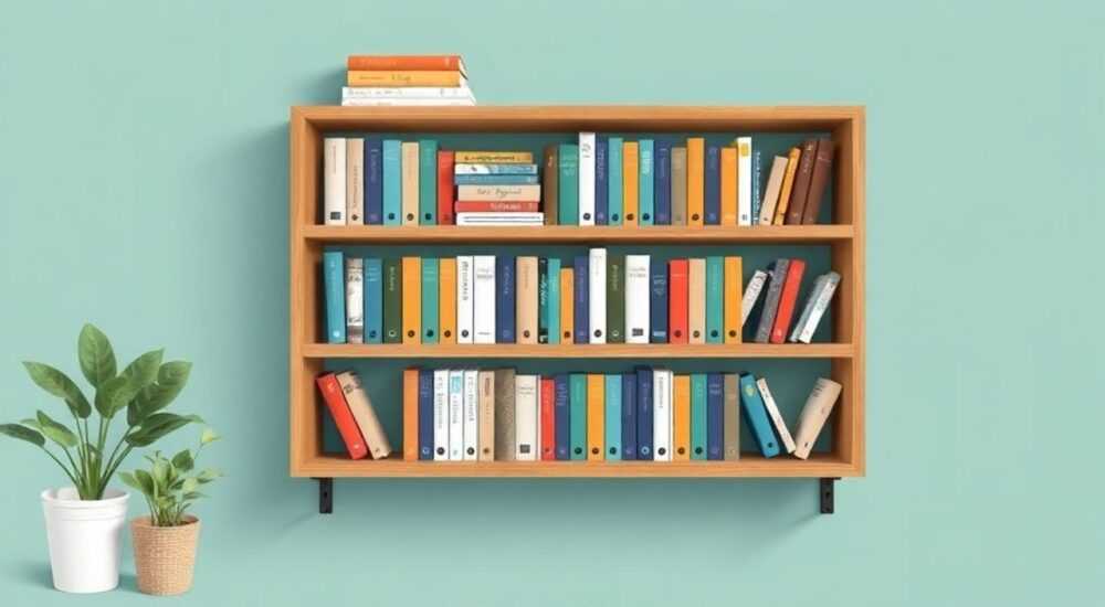 ТОП-5 идей хранения для книжной полки 2025